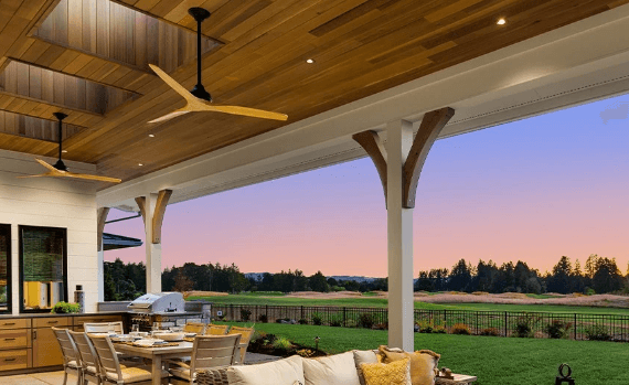 The Magic of Ambiance: How Choosing the Right Outdoor Ceiling Fan Elevates Your Exterior Design