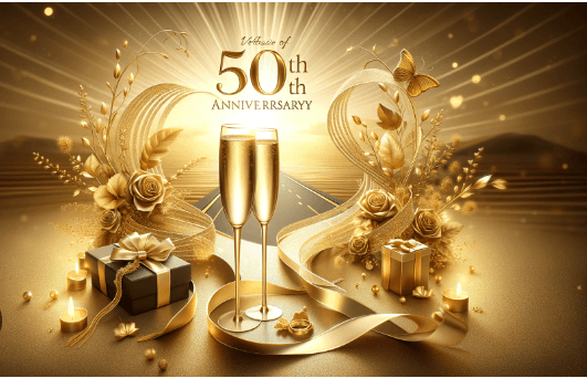 Clipart:2des2dzowme= 50TH Wedding Anniversary