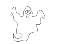 Clipart:28awri--7zi= Ghost Outline