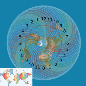 Flat Earth Map With Ice Wall