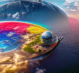 Flat Earth With Dome